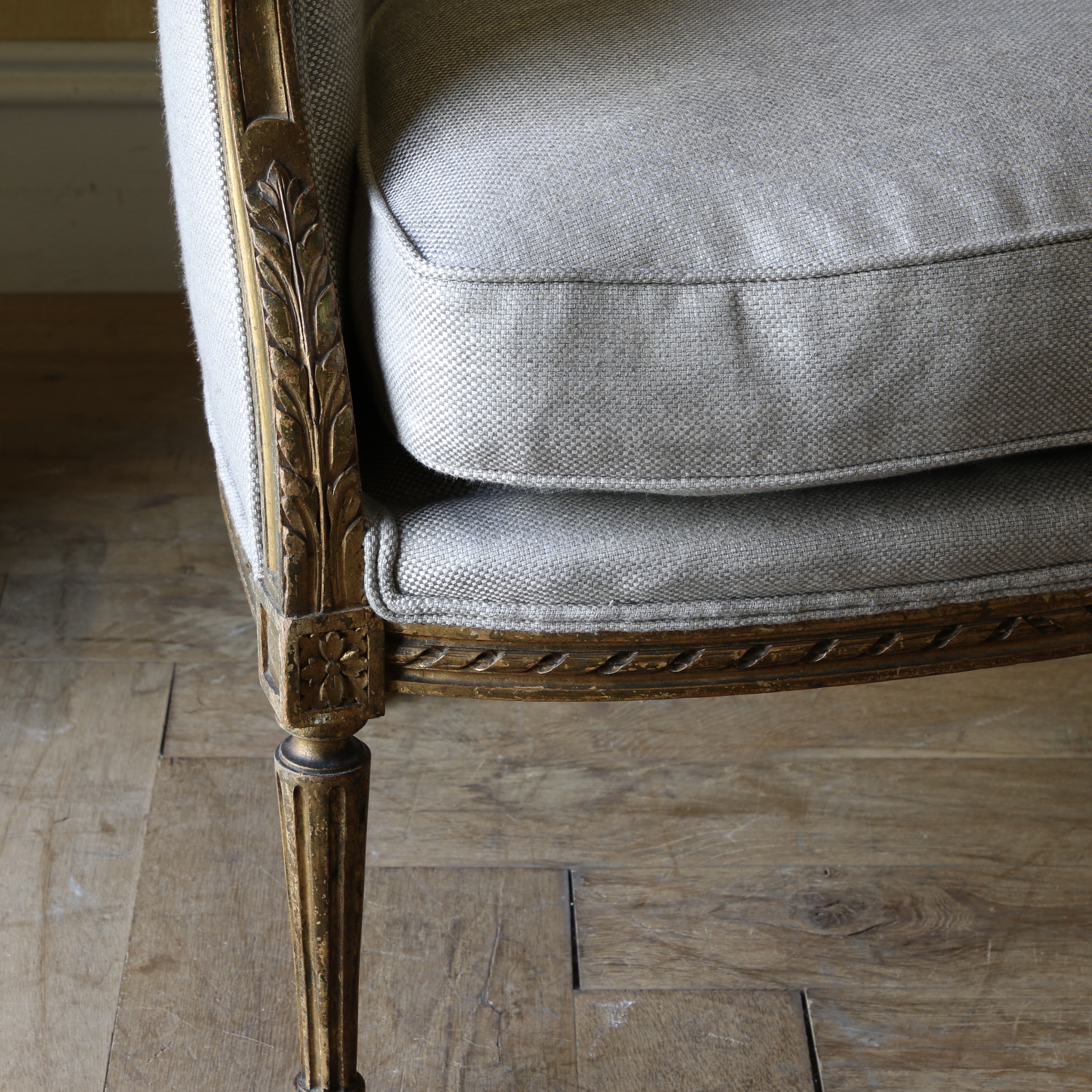 Pair of Louis XVI Bergere 